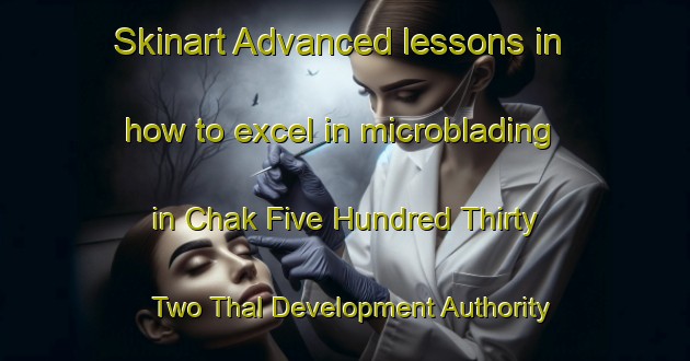 Skinart Advanced lessons in how to excel in microblading in Chak Five Hundred Thirty Two Thal Development Authority area | MicrobladingTraining | MicrobladingClasses | SkinartTraining-Pakistan
